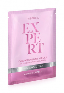 Антивозрастная гидрогелевая маска для лица Expert,1 шт