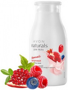 Йогуртовый лосьон для тела с ароматом лесных ягод и граната