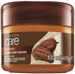 Крем для лица с маслом какао Питание - Серия Avon Care