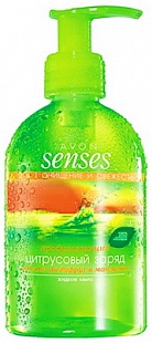 Жидкое мыло Цитрусовый заряд - Серия Senses
