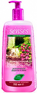 Увлажняющий гель для душа Райский сад - Серия Senses