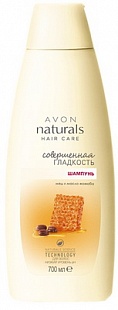 Шампунь для волос Совершенная гладкость. Мед и масло жожоба, 700 мл - Серия Naturals