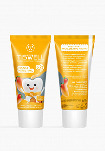 Детская зубная паста Tiswell NANO Mineral 6-12 лет,60 гр