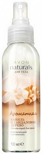 Лосьон-спрей для тела Ароматная ваниль и сандаловое дерево - Серия Naturals