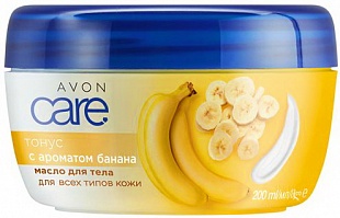 Масло для тела с ароматом банана Тонус серия Avon Care