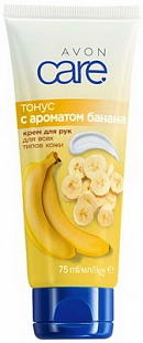 Крем для рук с ароматом банана Тонус серия Avon Care